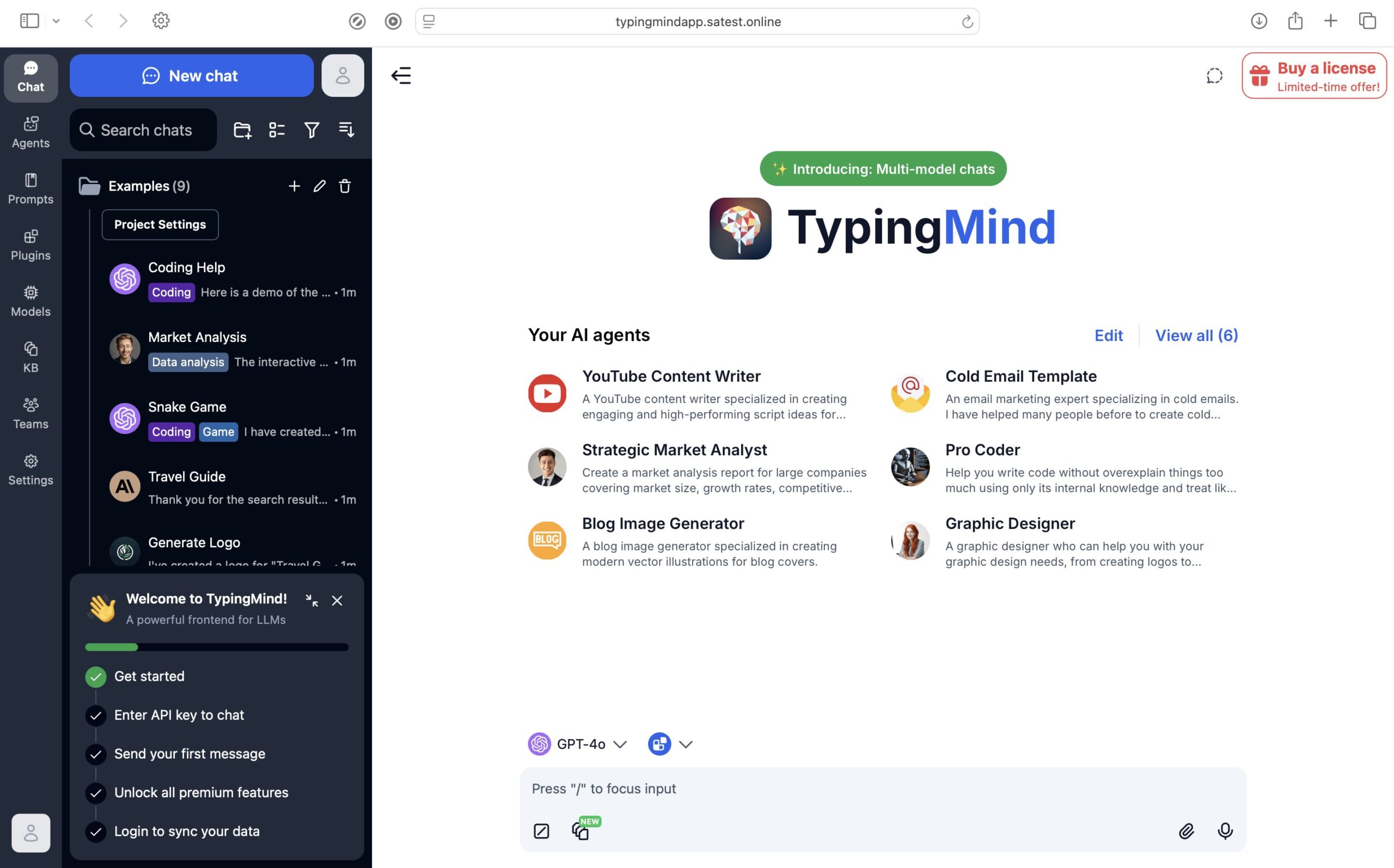 Host TypingMind